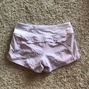 Lilac Speed Shorts